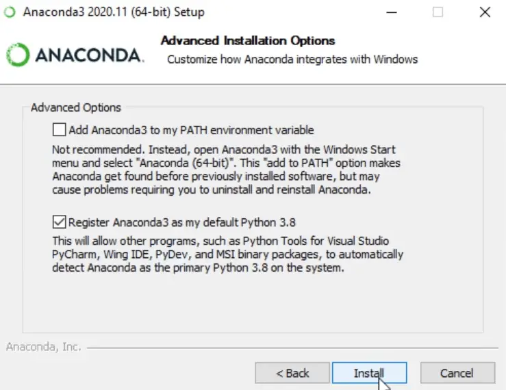 Install Anaconda