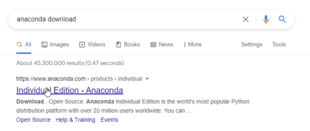 Download and Install Anaconda