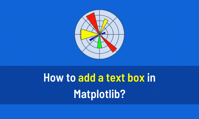 How to add a text box in Matplotlib