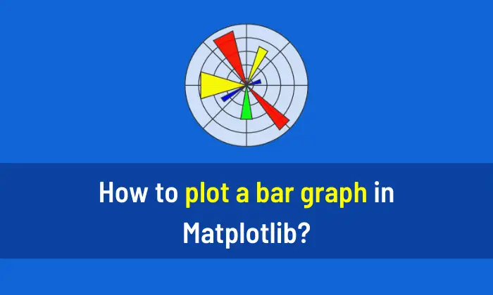 How to plot a bar graph in Matplotlib