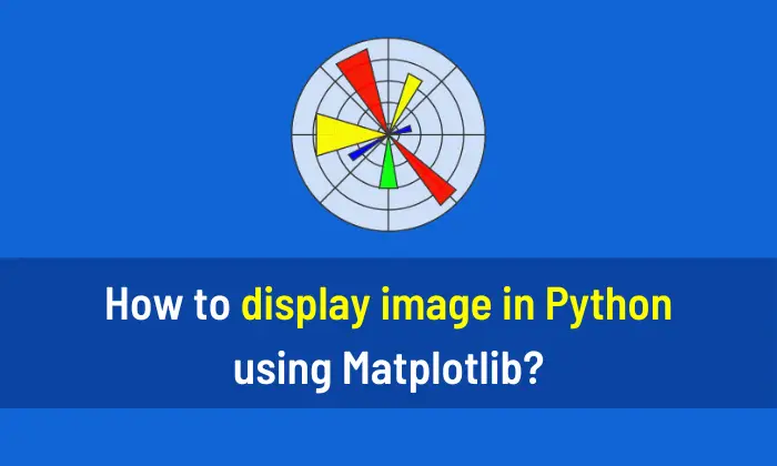 How to display image in Python using Matplotlib