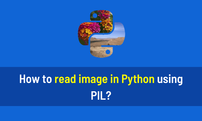 How to read image in Python using PIL