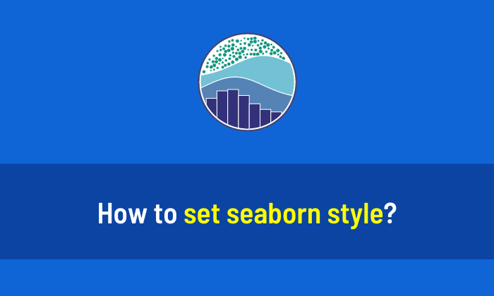 How to set seaborn style