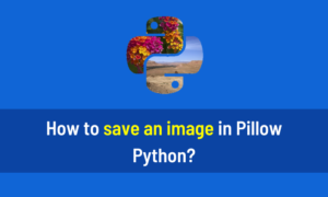 How to save an image in Pillow Python