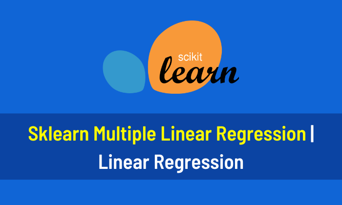 Sklearn Multiple Linear Regression